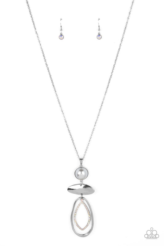 Paparazzi Necklaces - Modern Day Demure - Silver