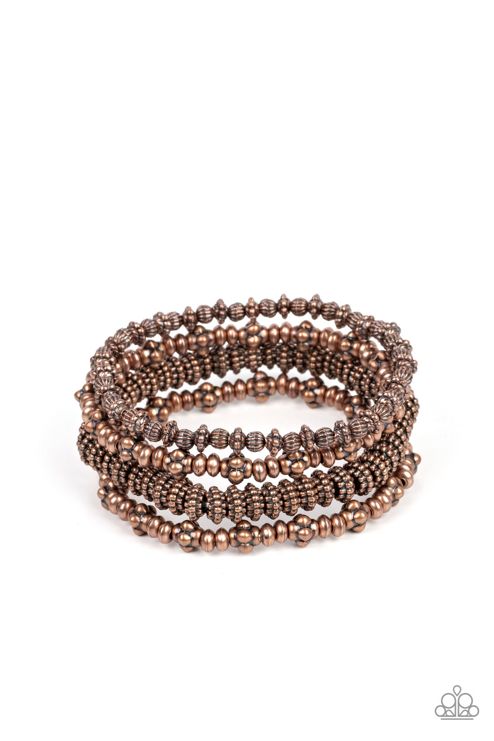 Paparazzi Bracelets - Country Charmer - Copper