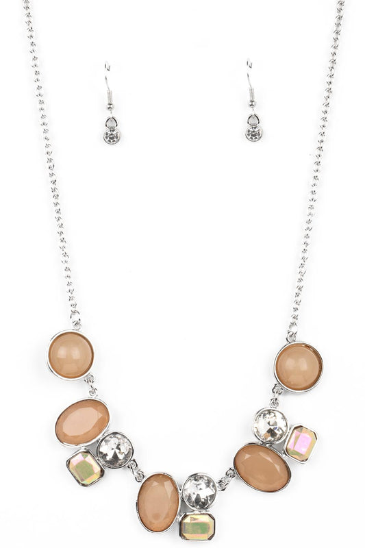 Paparazzi Necklaces - Fantasy World - Brown