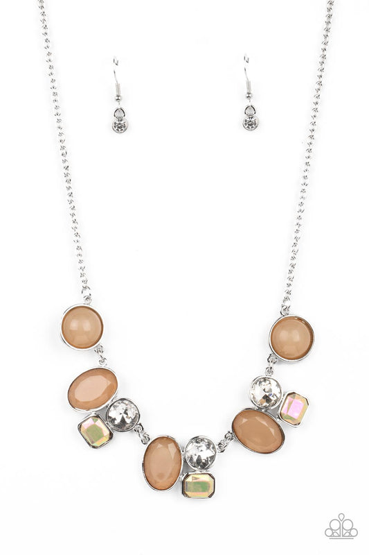Paparazzi Necklaces - Fantasy World - Brown