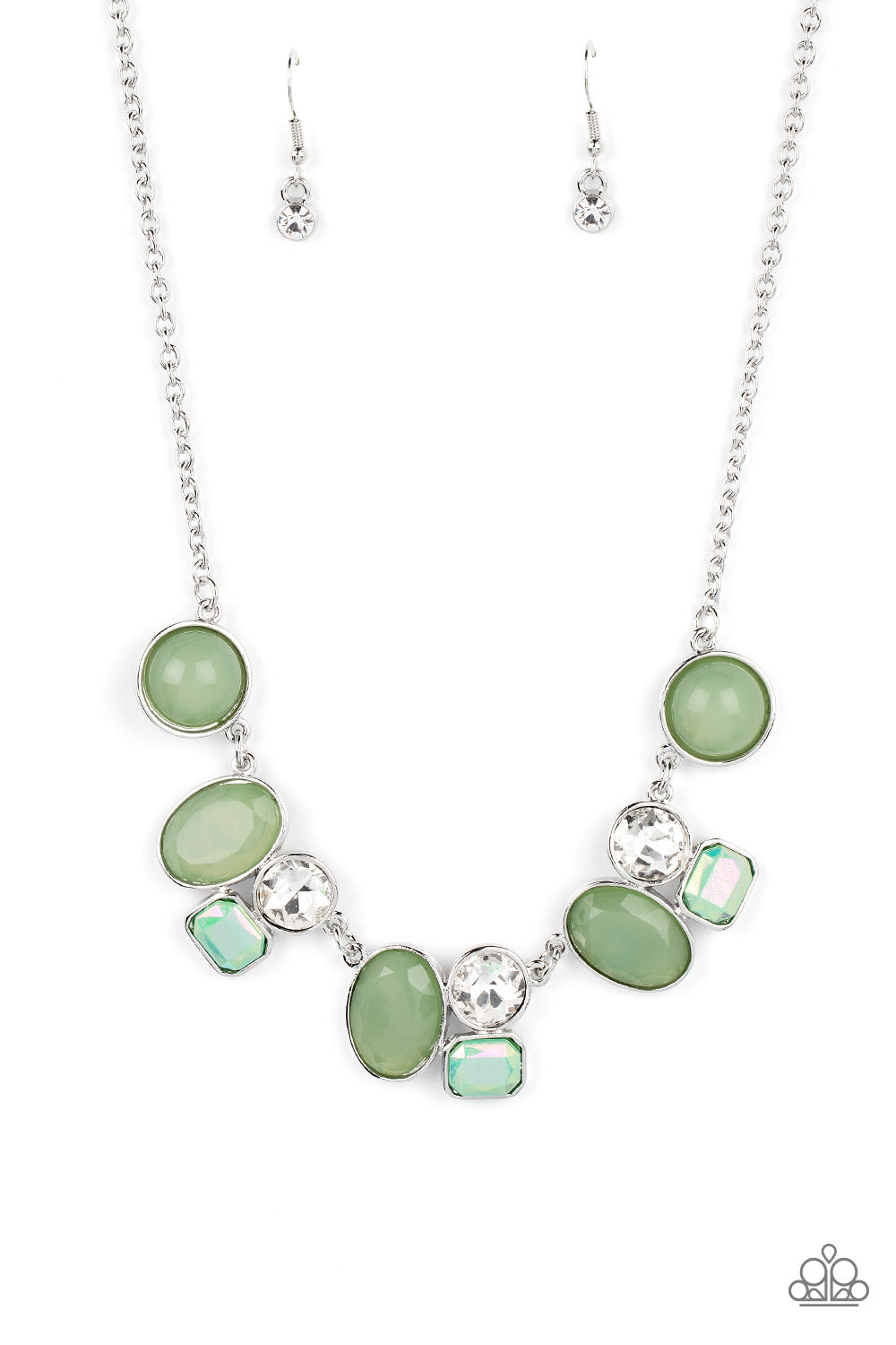Paparazzi Necklaces - Fantasy World - Green