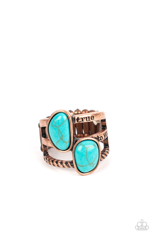 Paparazzi Rings - True to You - Copper
