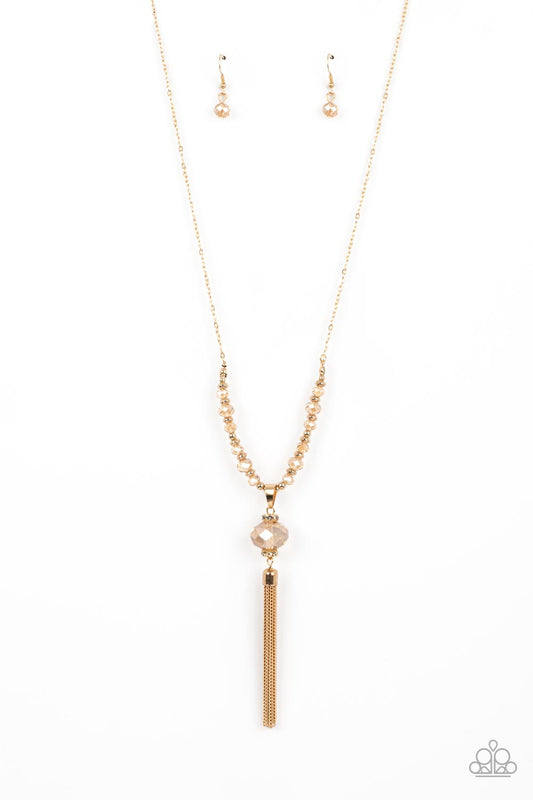 Paparazzi Necklaces - One Sway or Another - Gold