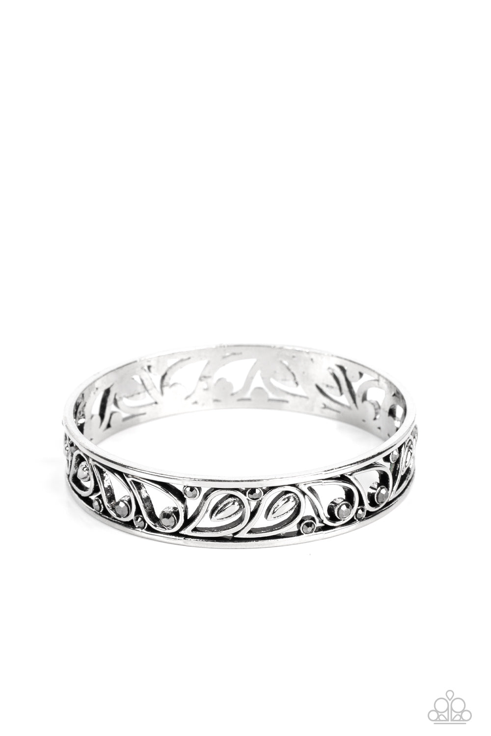Paparazzi Bracelets - Versailles Villa - Silver