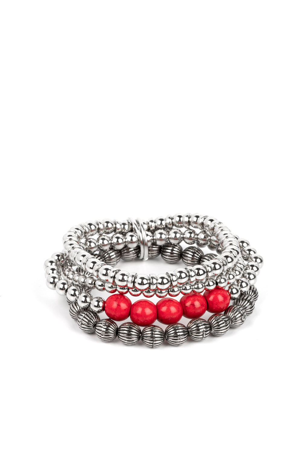 Paparazzi Bracelets - Wildland Wanderer - Red