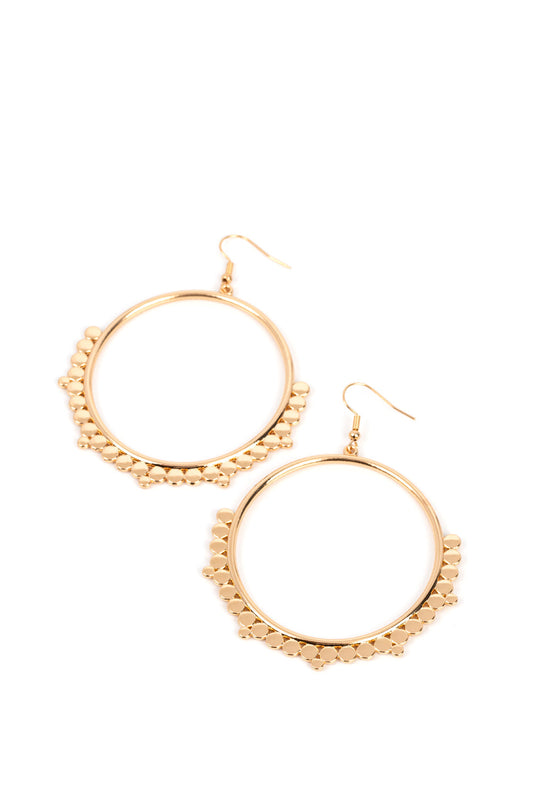 Paparazzi Earrings - Ultra Untamable - Gold