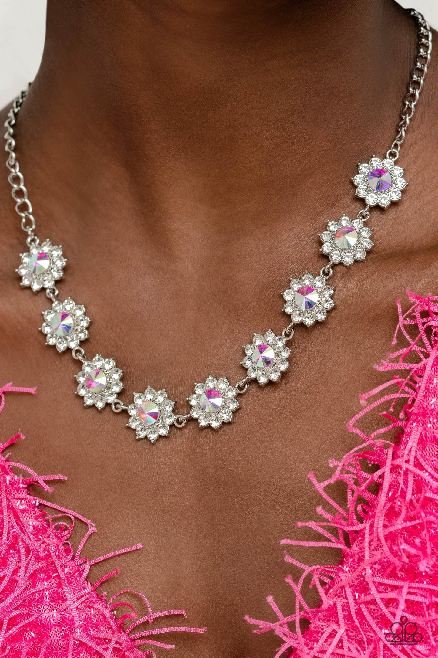Paparazzi Necklaces - Blooming Brilliance - Multi