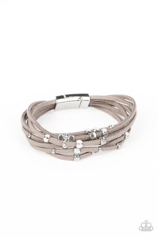 Paparazzi Bracelets - Clustered Constellations - Silver