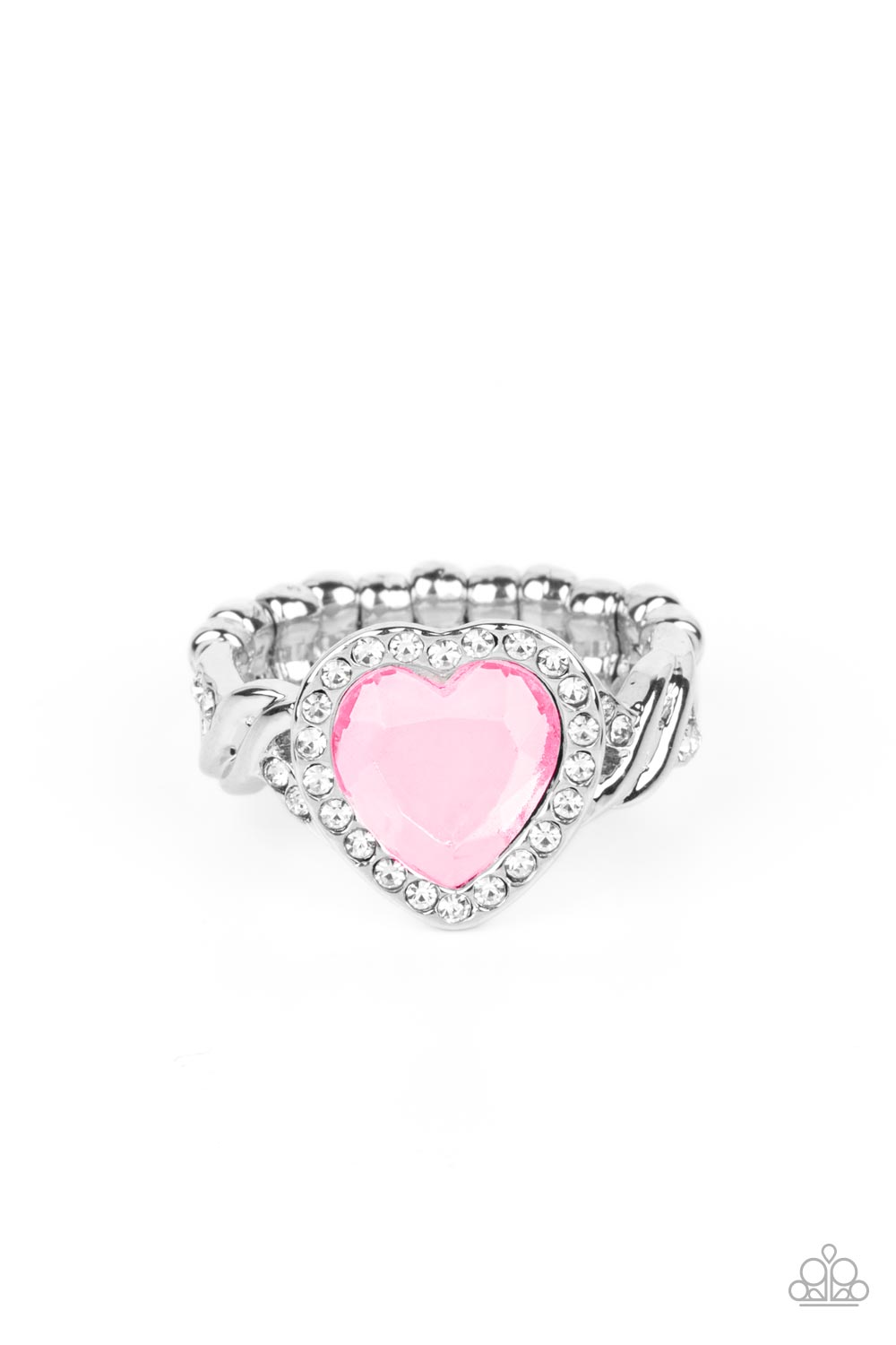 Paparazzi Rings - Committed to Cupid - Pink