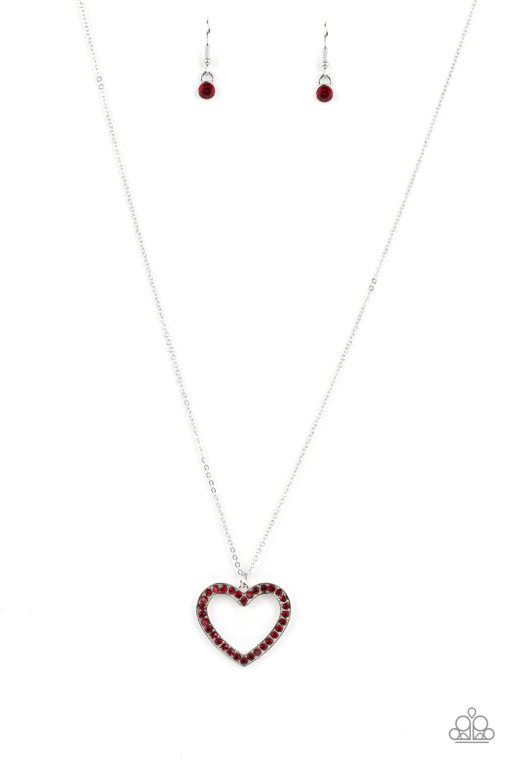 Paparazzi Necklaces - Dainty Darling - Red