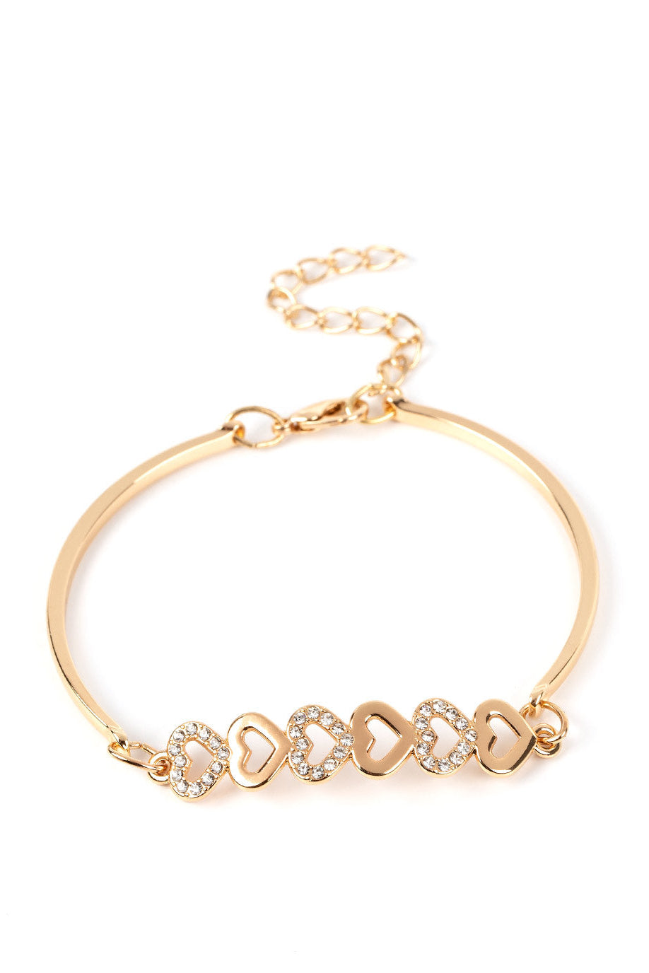 Paparazzi Bracelets - Attentive Admirer - Gold