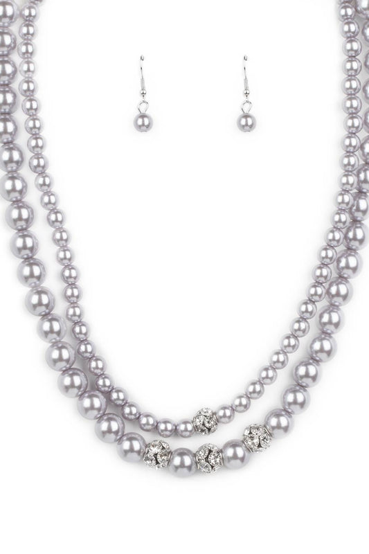 Paparazzi Necklaces - Brilliant Ballerina - Silver