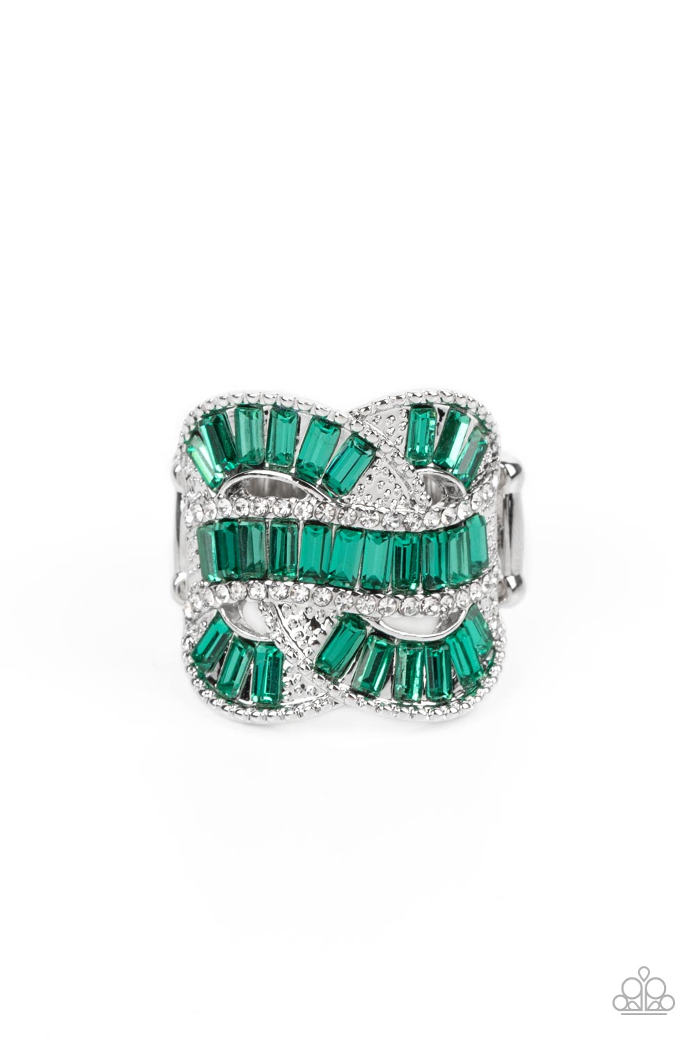 Paparazzi Rings - Six-Figure Flex - Green