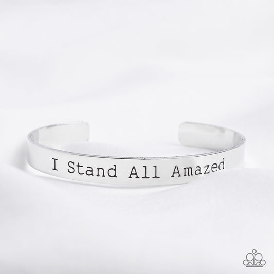 Paparazzi Bracelets - I Stand All Amazed - Silver
