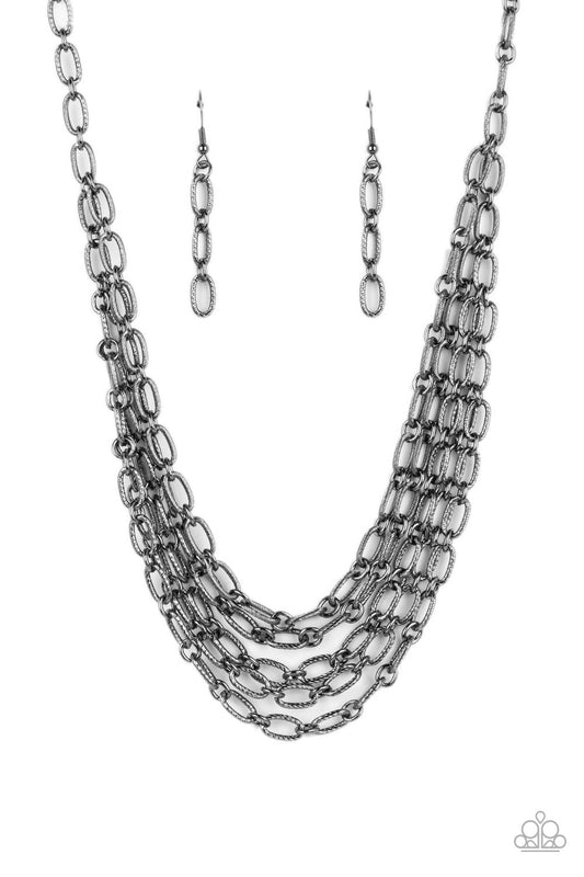Paparazzi Necklaces - House of CHAIN - Black
