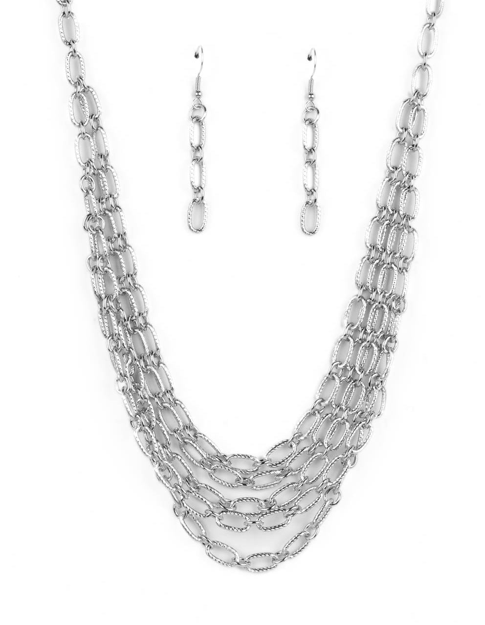 Paparazzi Necklaces - House of CHAIN - Silver