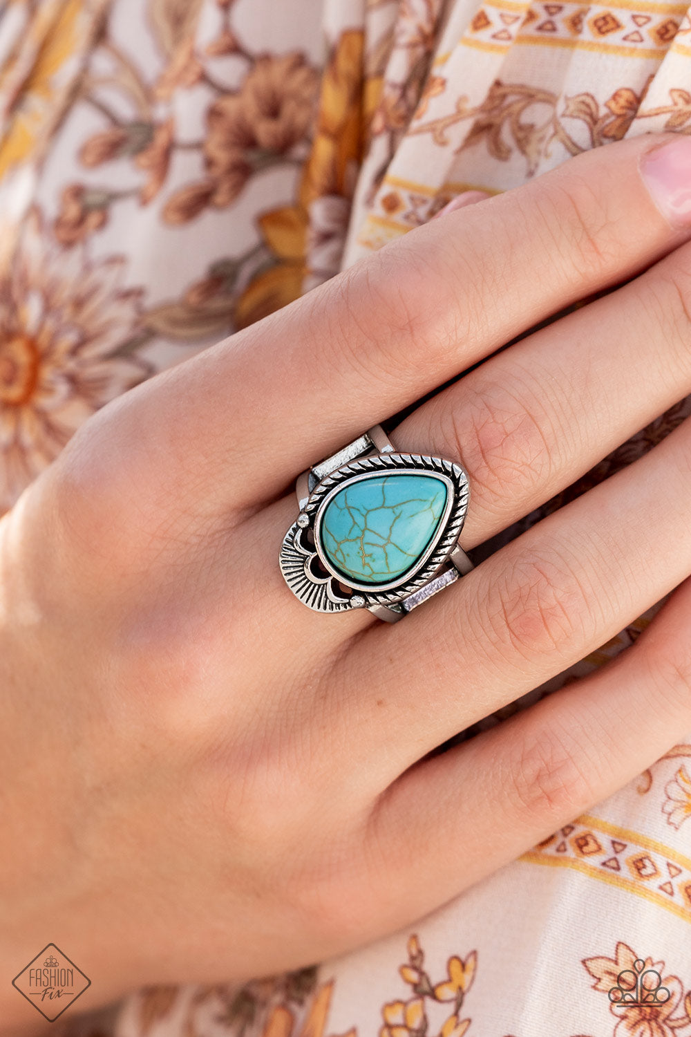 Paparazzi Rings - Rural Rapids - Blue