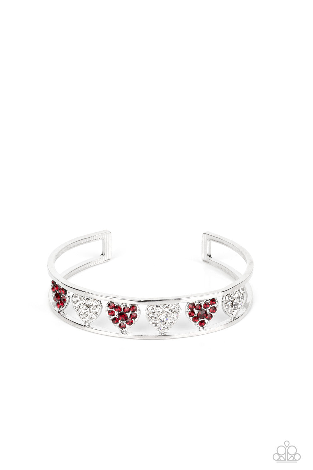 Paparazzi Bracelets - Decadent Devotion - Red