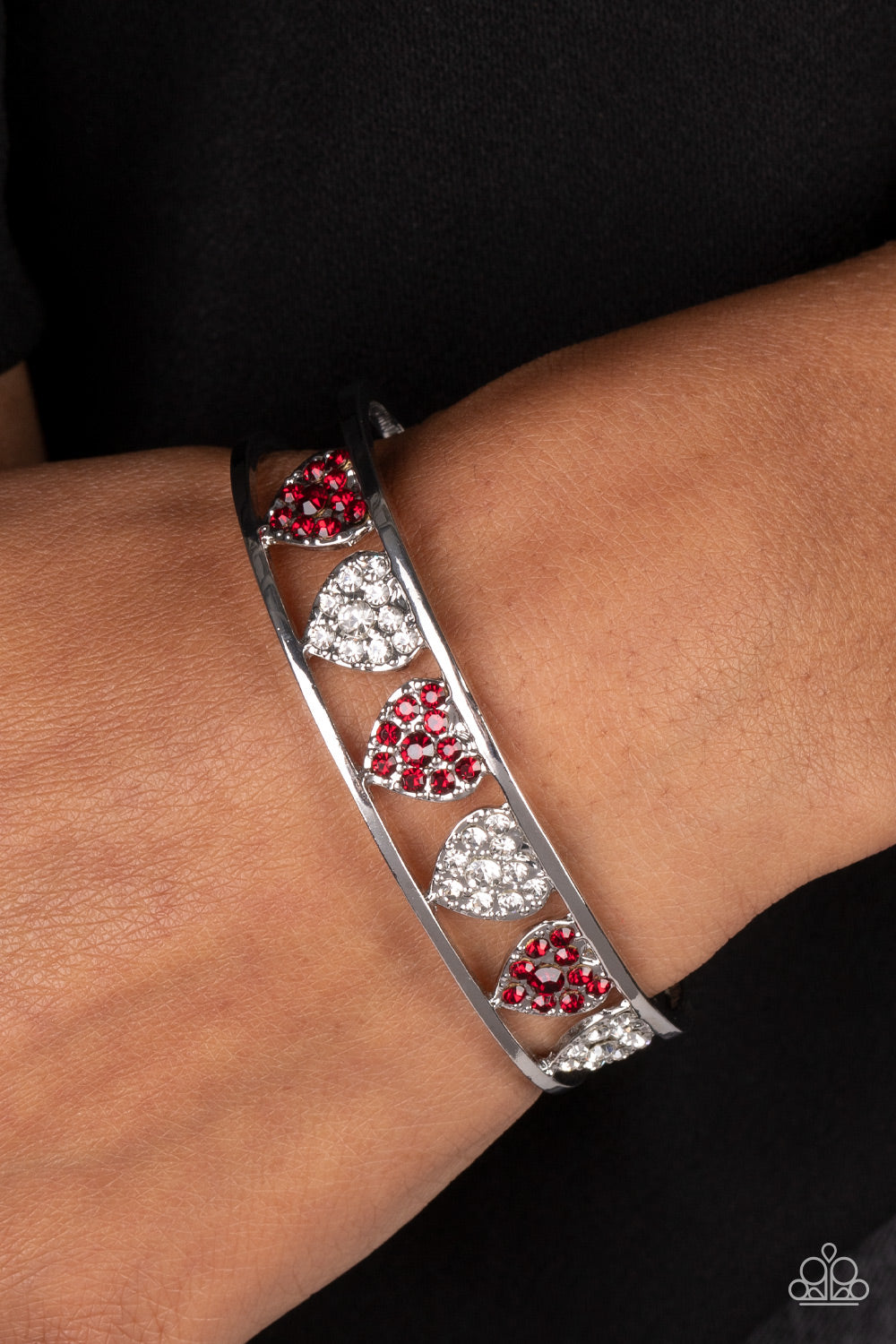 Paparazzi Bracelets - Decadent Devotion - Red