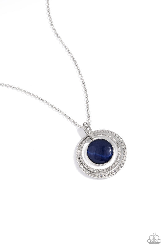 Paparazzi Necklaces - Cats Eye Couture - Blue