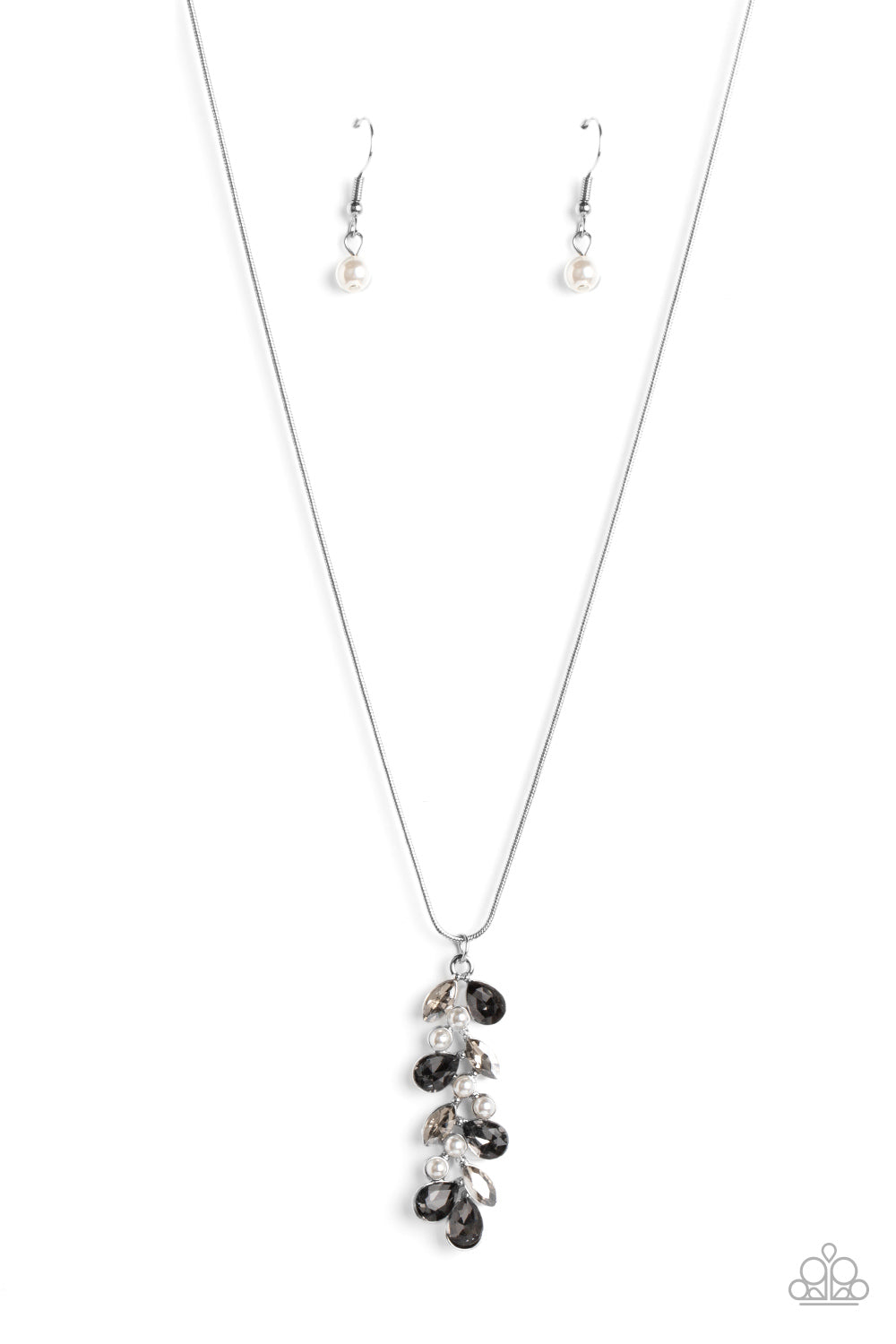 Paparazzi Necklaces - Pearls Before VINE - Silver