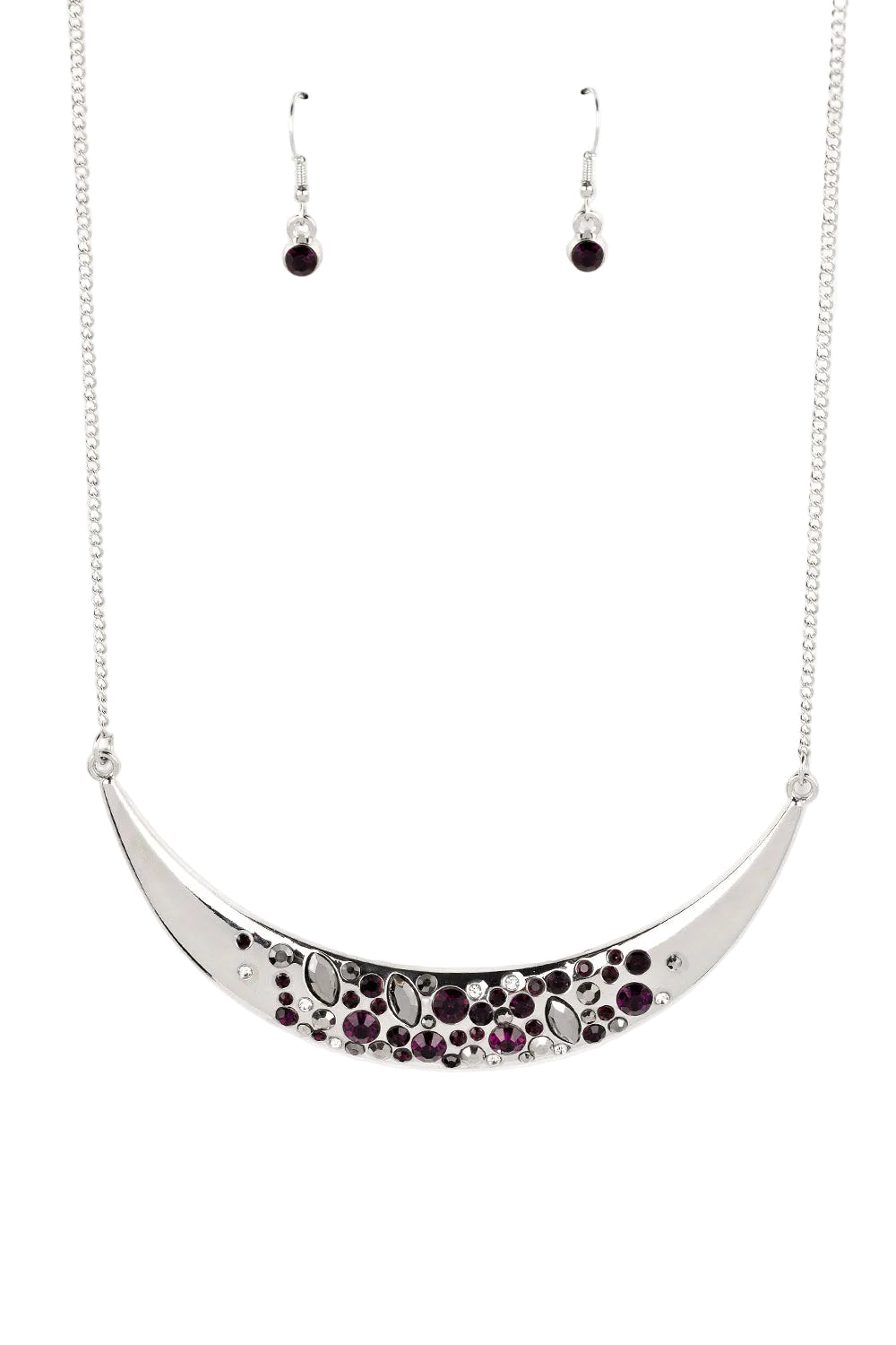 Paparazzi Necklaces - Bejeweled Baroness - Purple