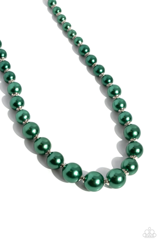 Paparazzi Necklaces - Manhattan Mogul - Green