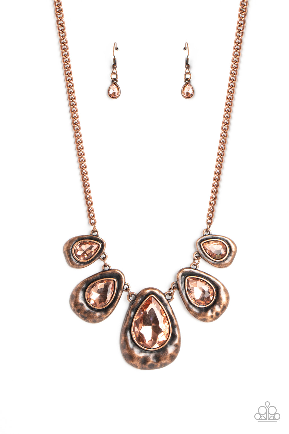 Paparazzi Necklaces - Formally Forged - Copper