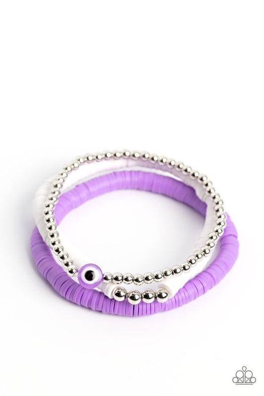Paparazzi Bracelets - EYE Have A Dream - Purple