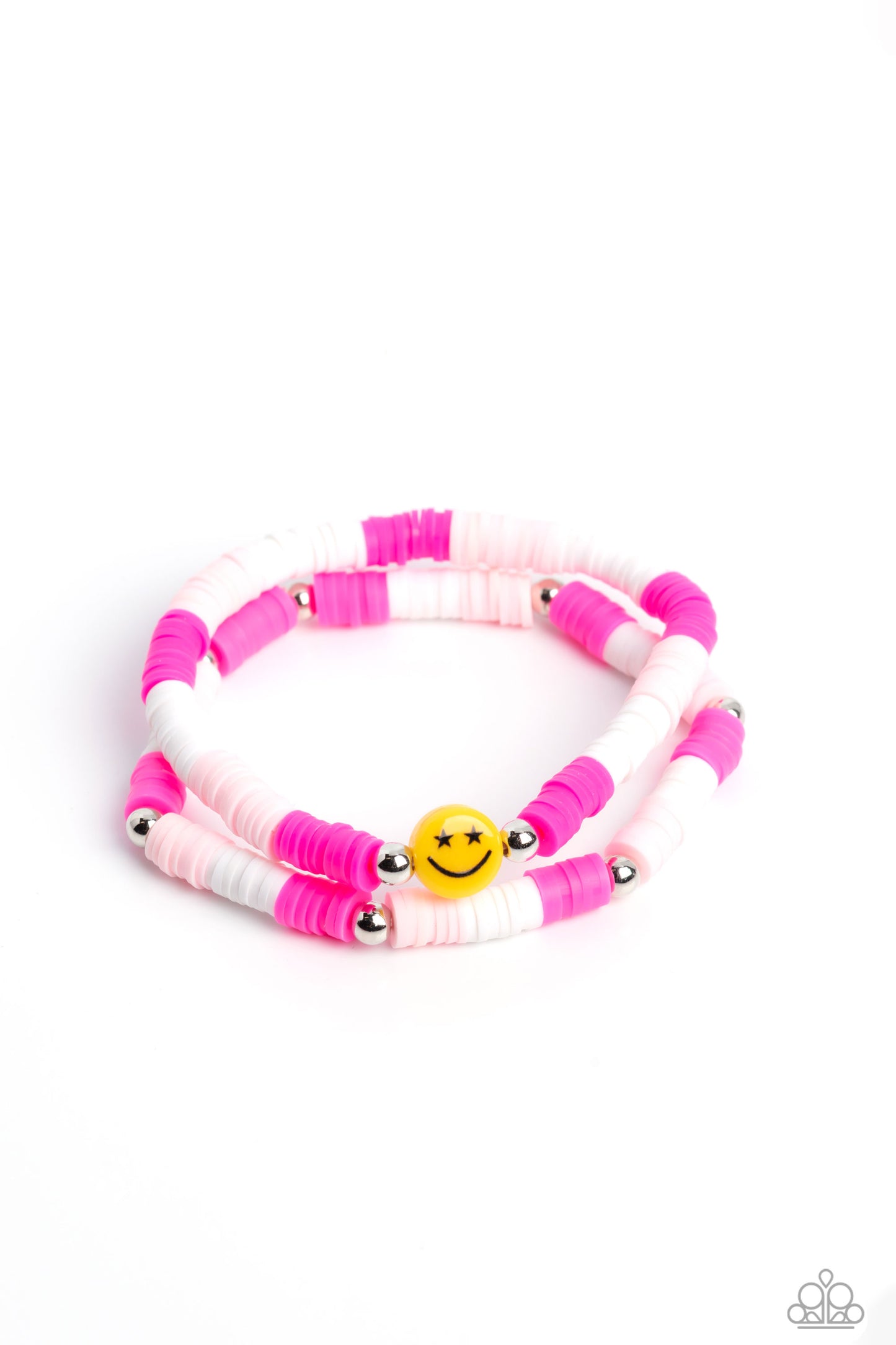 Paparazzi Bracelets - In SMILE - Pink