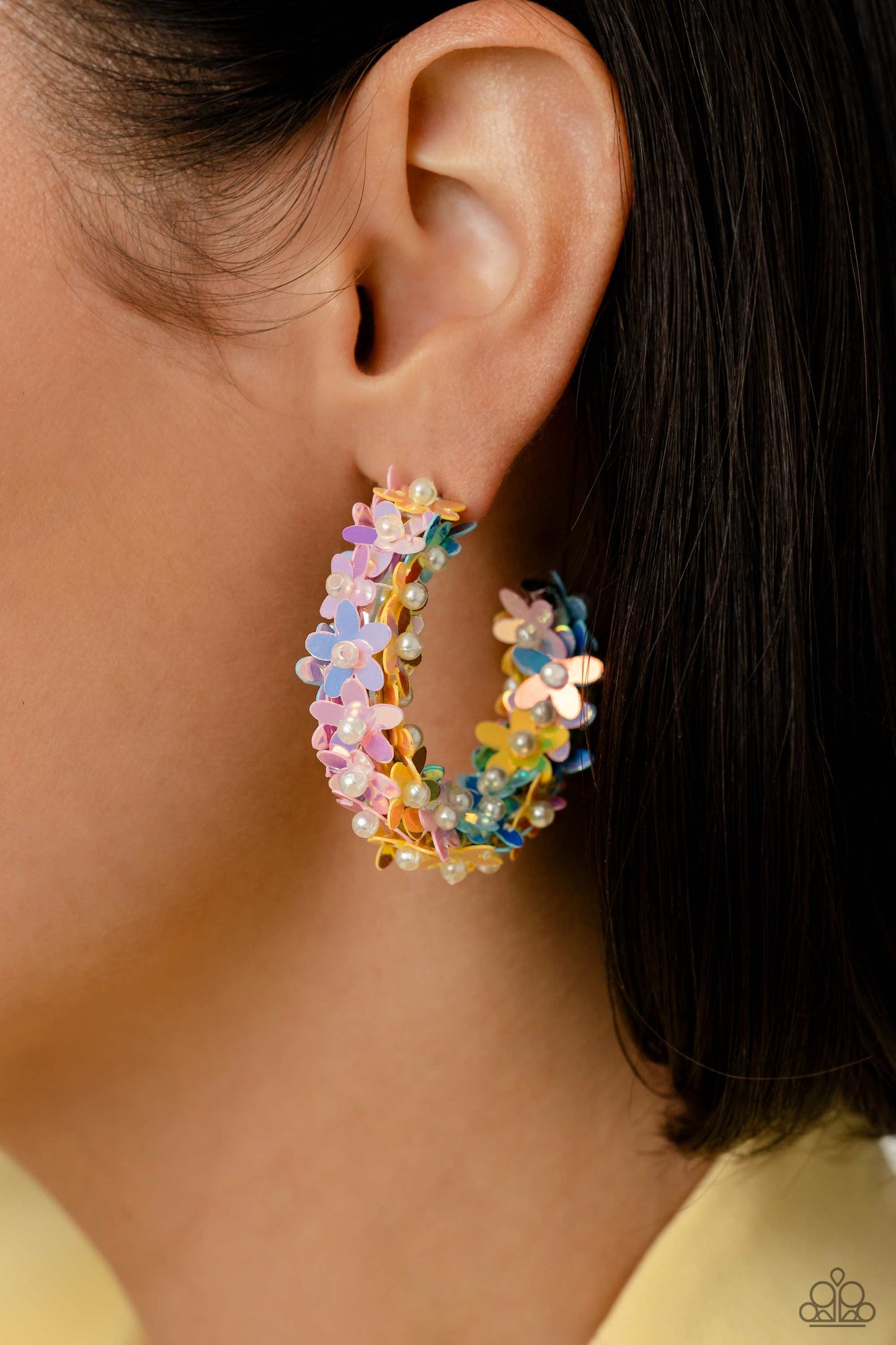 Paparazzi Earrings - Fairy Fantasia - Multi - Hoops