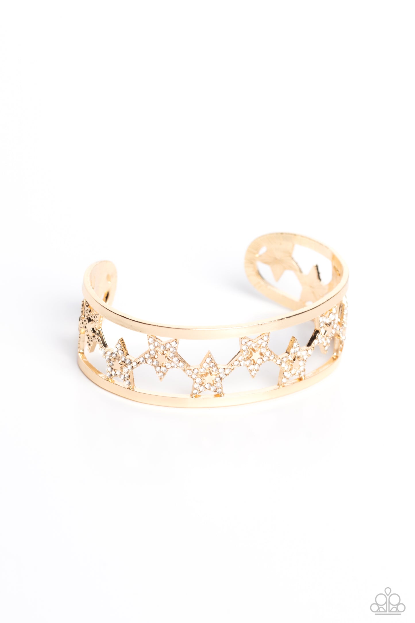 Paparazzi Bracelets - Starry Suffragette - Gold