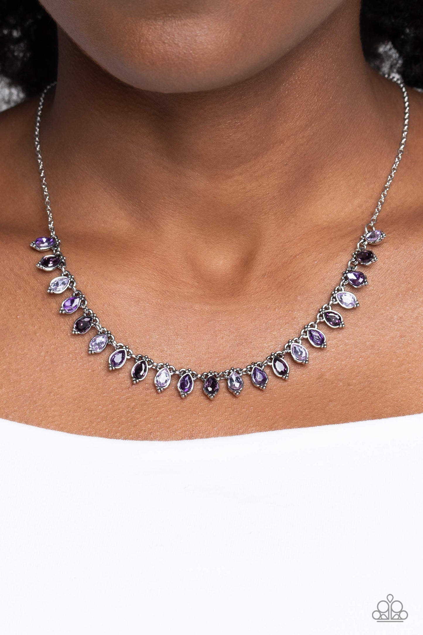 Paparazzi Necklaces - Fairy Light Fashion - Purple