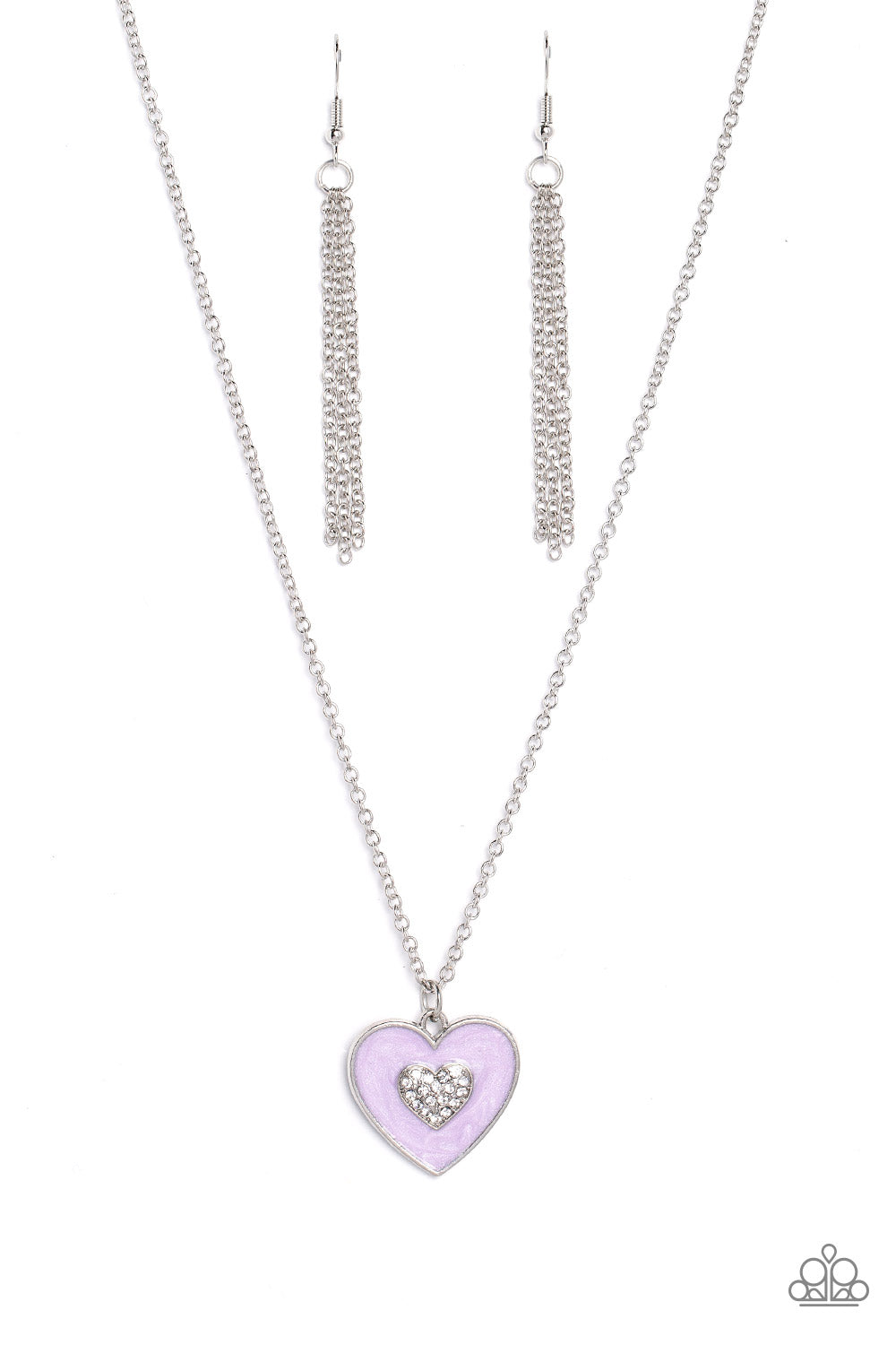 Paparazzi Necklaces - So This Is Love - Purple