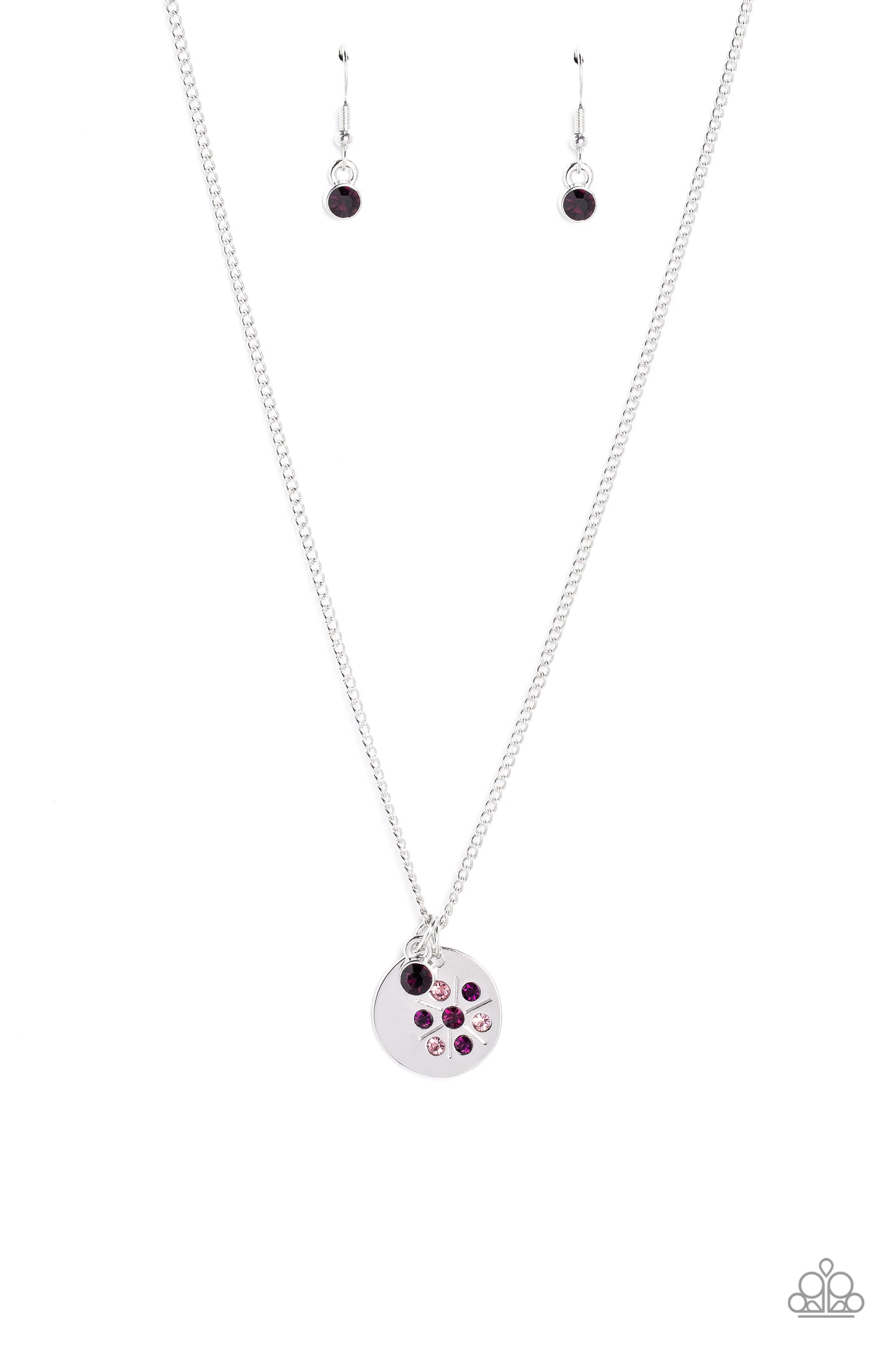 Paparazzi Necklaces - Dandelion Delights - Purple
