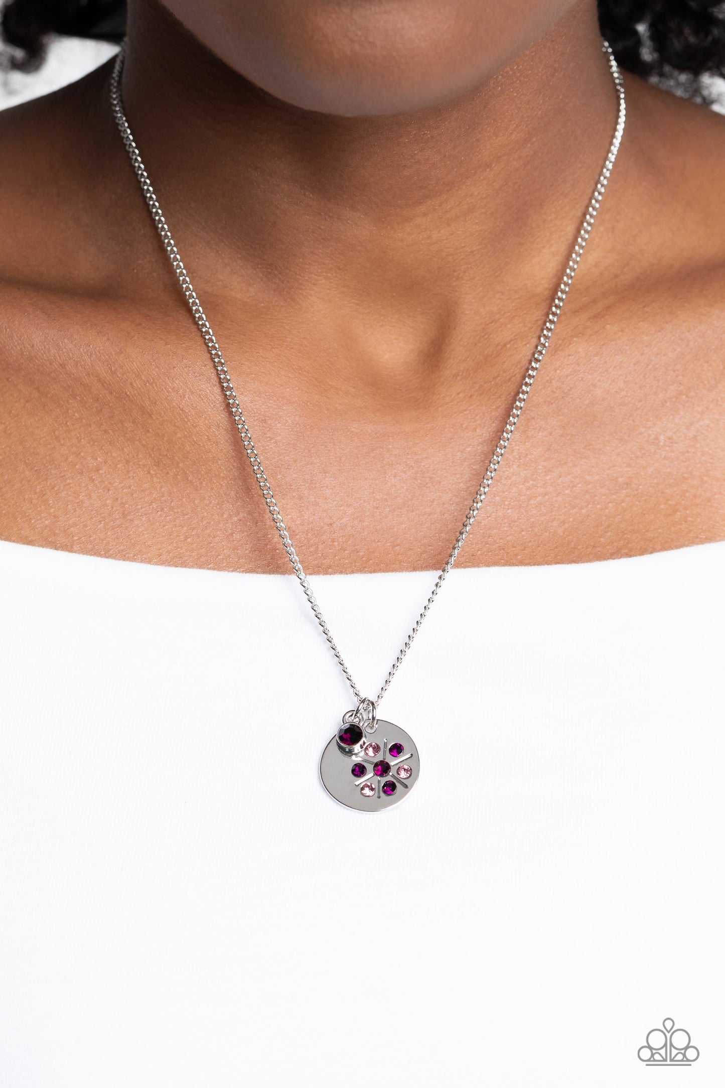 Paparazzi Necklaces - Dandelion Delights - Purple