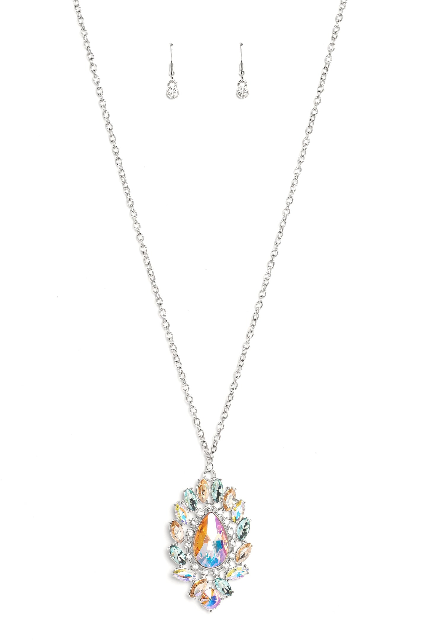 Paparazzi Necklaces - Over the TEARDROP - Multi