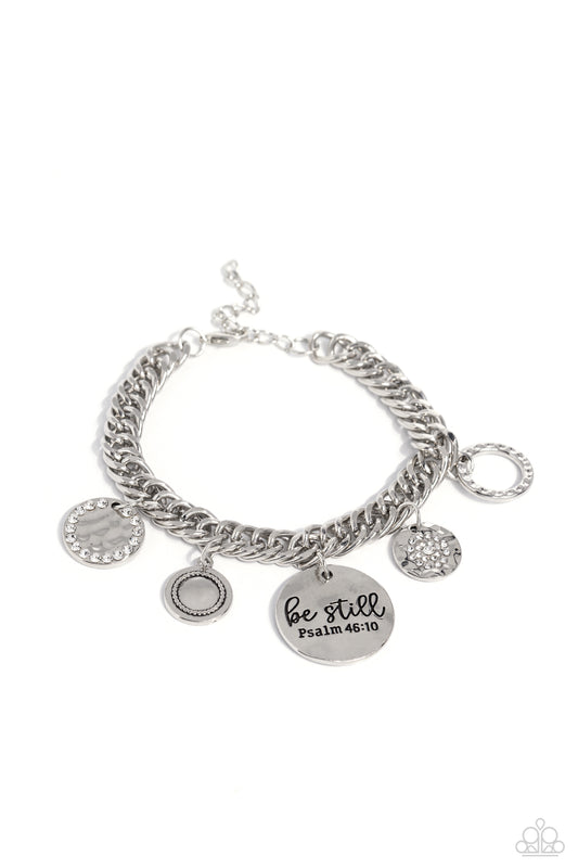 Paparazzi Bracelets - GLITTER and Grace - White