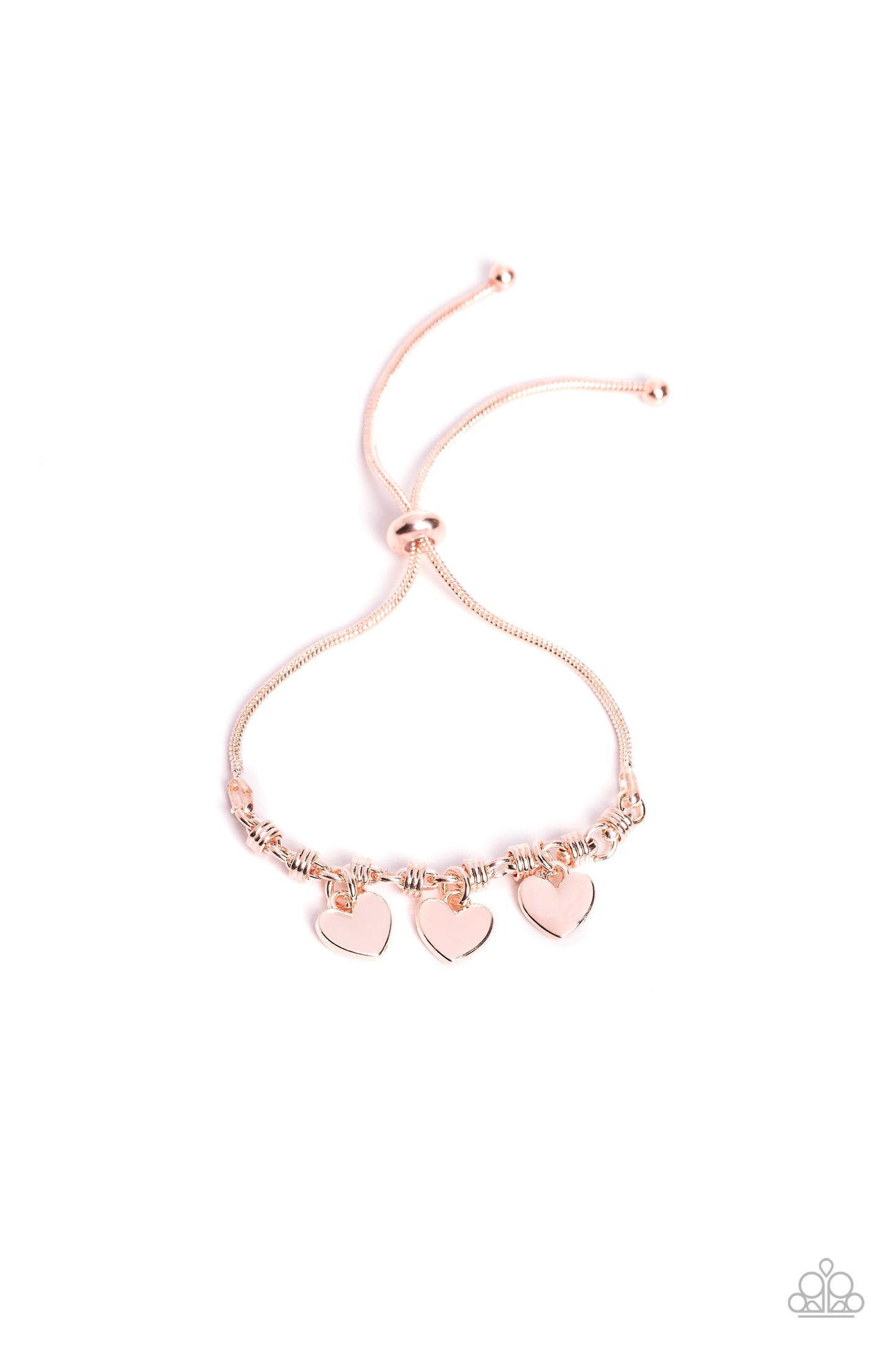 Paparazzi Bracelets - Romance Tale - Rose Gold