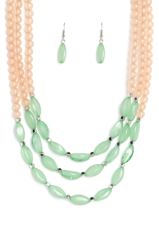 Paparazzi Necklaces - I BEAD You Now - Green