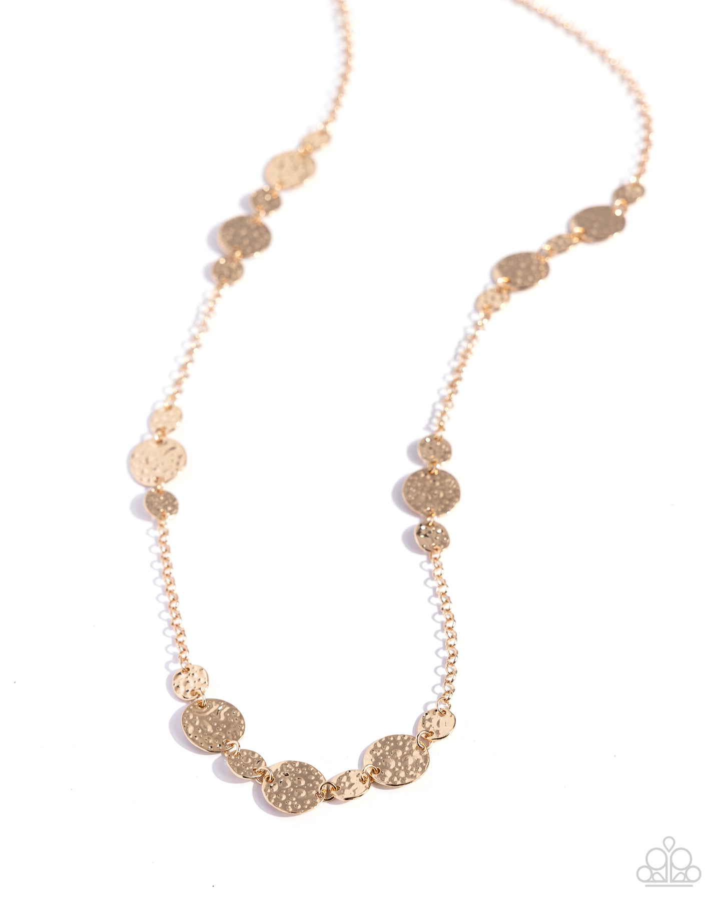 Paparazzi Necklaces - Elongated Elegance - Gold