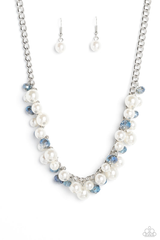 Paparazzi Necklaces - Glinting Goddess - Blue