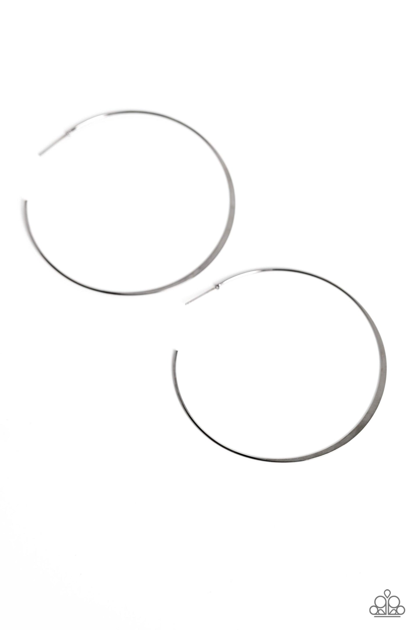 Paparazzi Earrings - Metal Drama - Black
