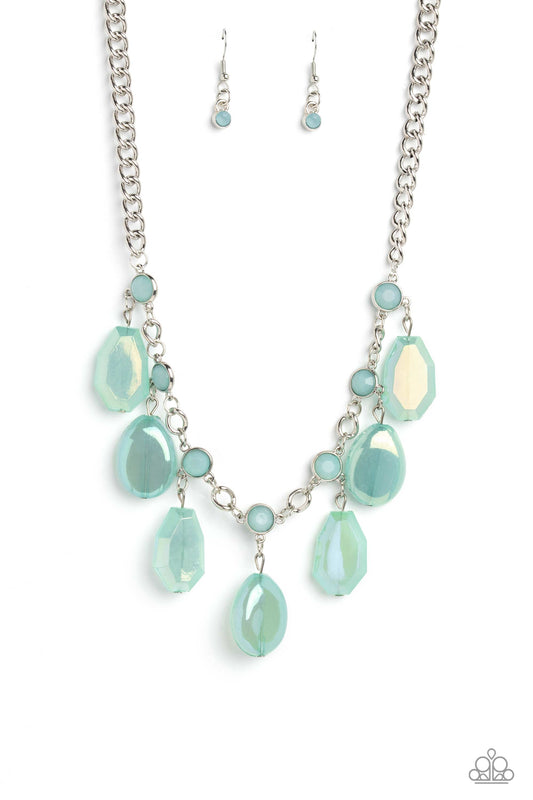 Paparazzi Necklaces - Maldives Mural - Green