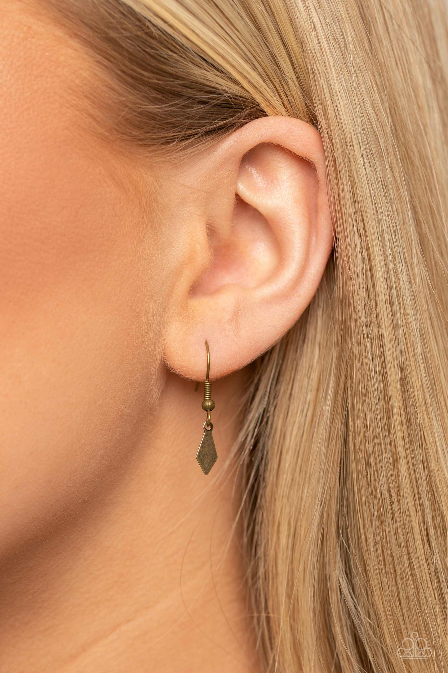 Paparazzi Necklaces - The Second Star To The LIGHT - Brass