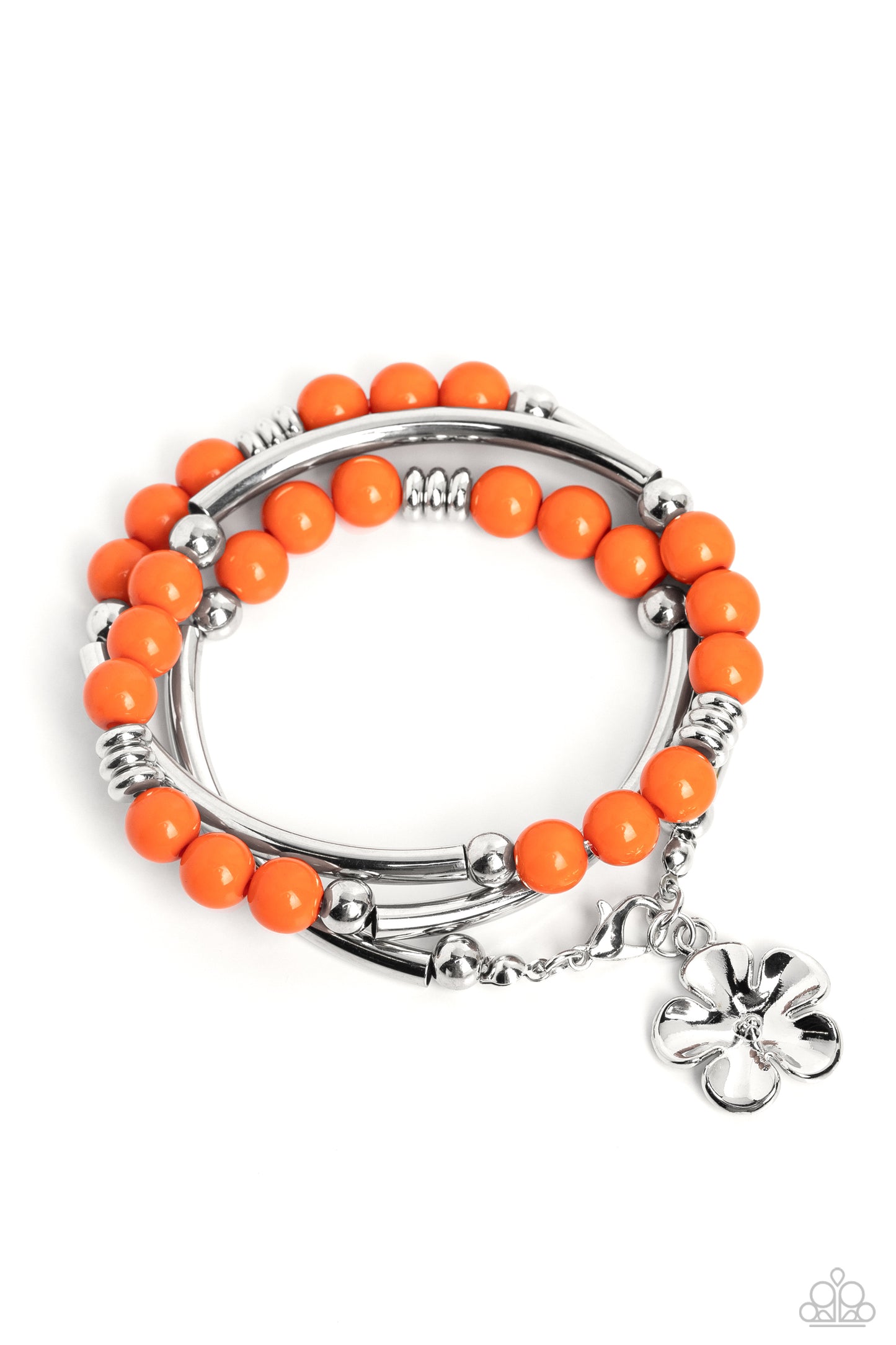 Paparazzi Bracelets - Off the WRAP - Orange
