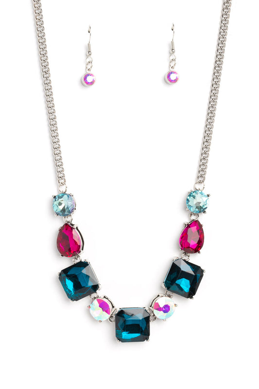 Paparazzi Necklaces - Elevated Edge - Multi
