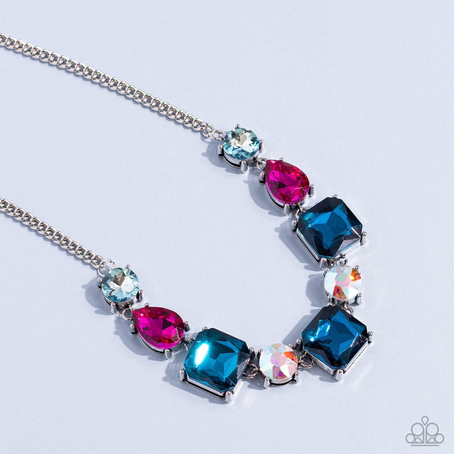 Paparazzi Necklaces - Elevated Edge - Multi