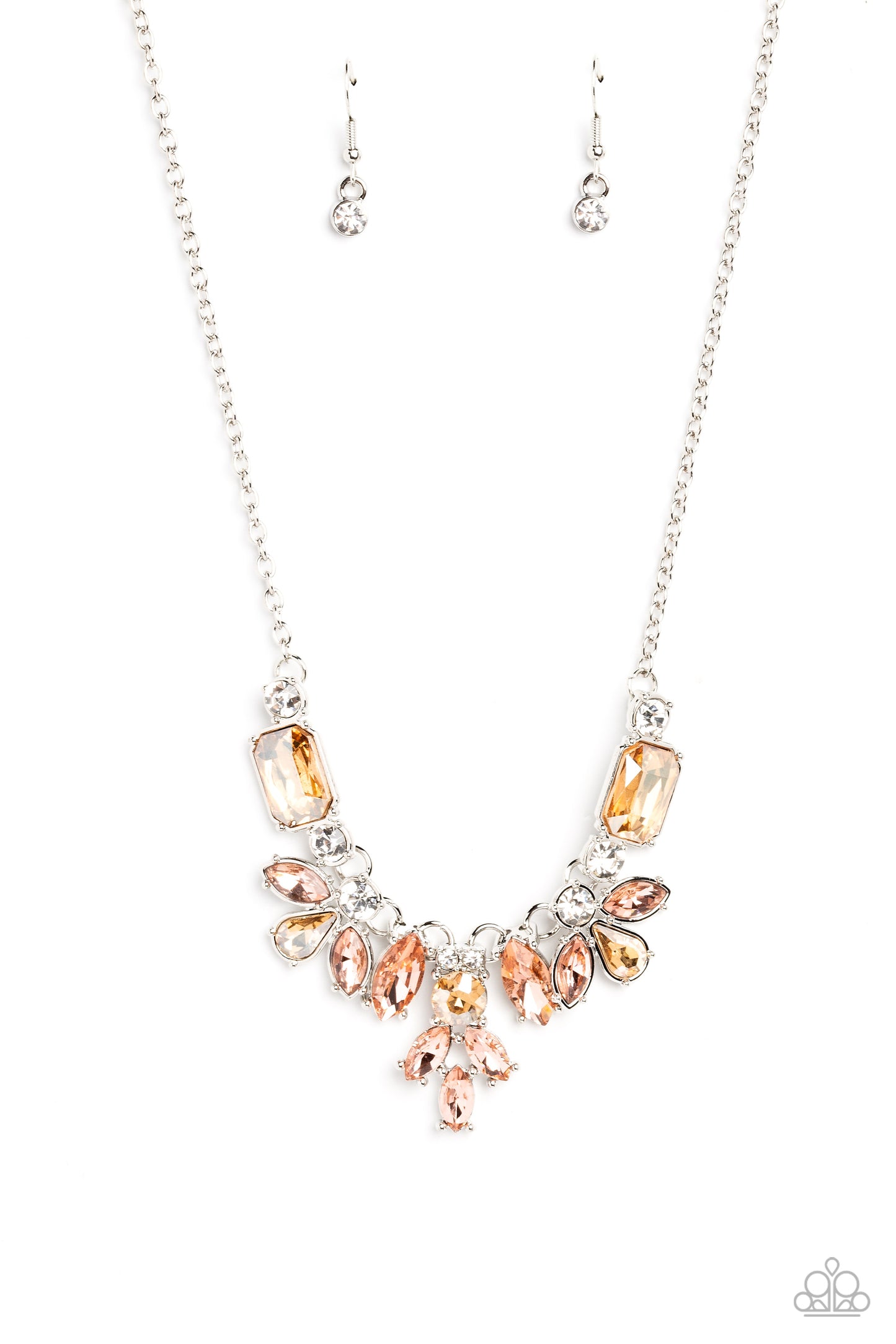 Paparazzi Necklaces - Prima Donna Dazzle - Brown