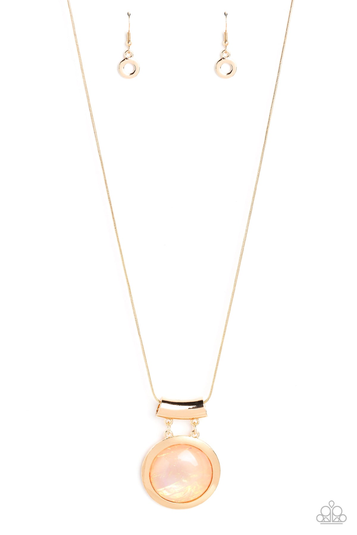 Paparazzi Necklaces - Starlight Starbright - Gold